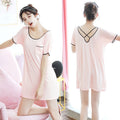 Ladies summer backless nightdress