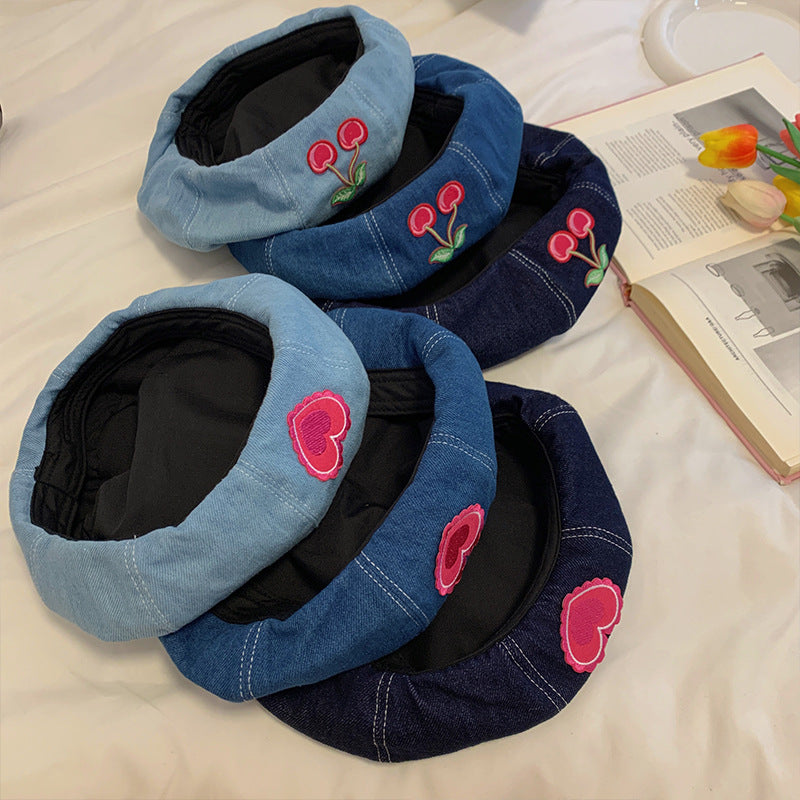Small Face Beret Fashion Painter Cap