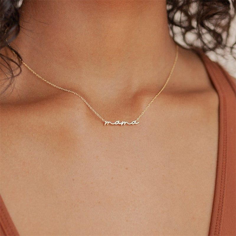 Stainless Steel Fashion European And American Style Necklace Jewelry Mother's Day Gift