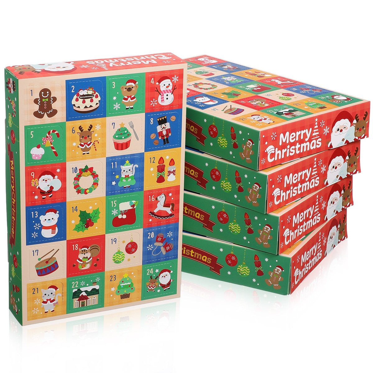 24 Grid Christmas Gift Box Blind  Packaging