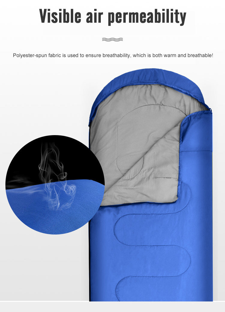 4-Season Camping Sleeping Bag - Lightweight & Durable for Outdoor Travel