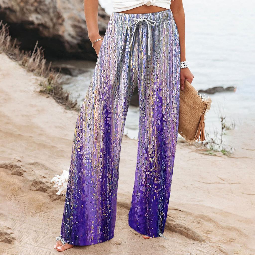 Versatile Ethnic Botanical Women's Pants