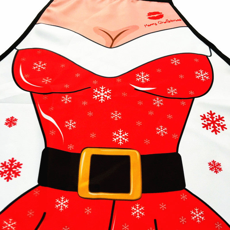 2021 new women's sexy Christmas Apron