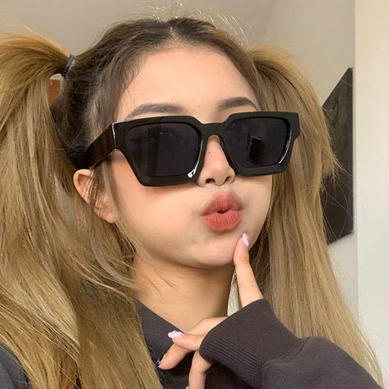 Retro Square Sunglasses For Women