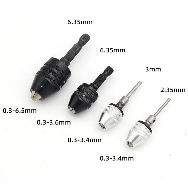 0.3-6.5mm Quick-change Hexagonal Handle Three-jaw Custom