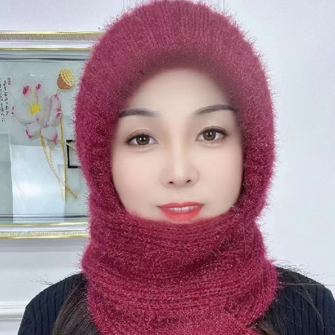 Hand-knitted Stylish And Versatile Outdoor Cold And Wind-proof Hat