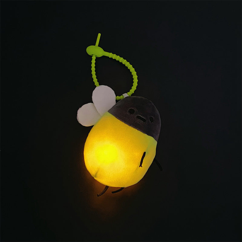 Cute Creative Glowing Firefly Plush Doll