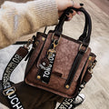 Fashion wide shoulder strap shoulder bag