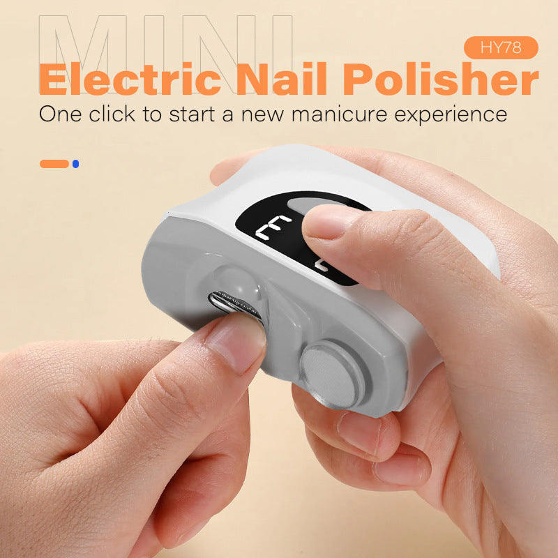Electric Nail Clippers Nail Piercing Device Cutting And Grinding Integrated LED Lighting Lamp