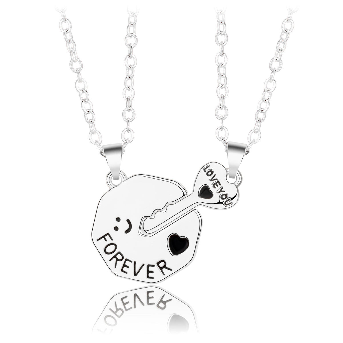 Heart Letter Necklace Simple Niche Valentine's Day Gift