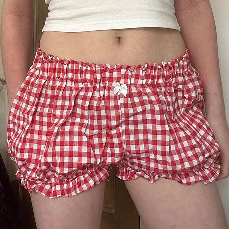 Pocket Button Home Shorts Versatile