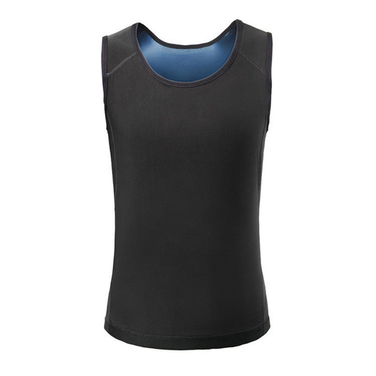 Men's And Women's Corset Violent Sweat Suit Belly Fitness Vest