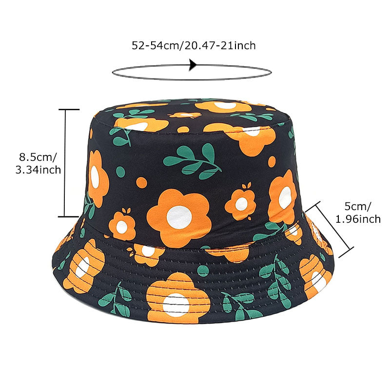 Fisherman Boys And Girls Printing Bucket Hat
