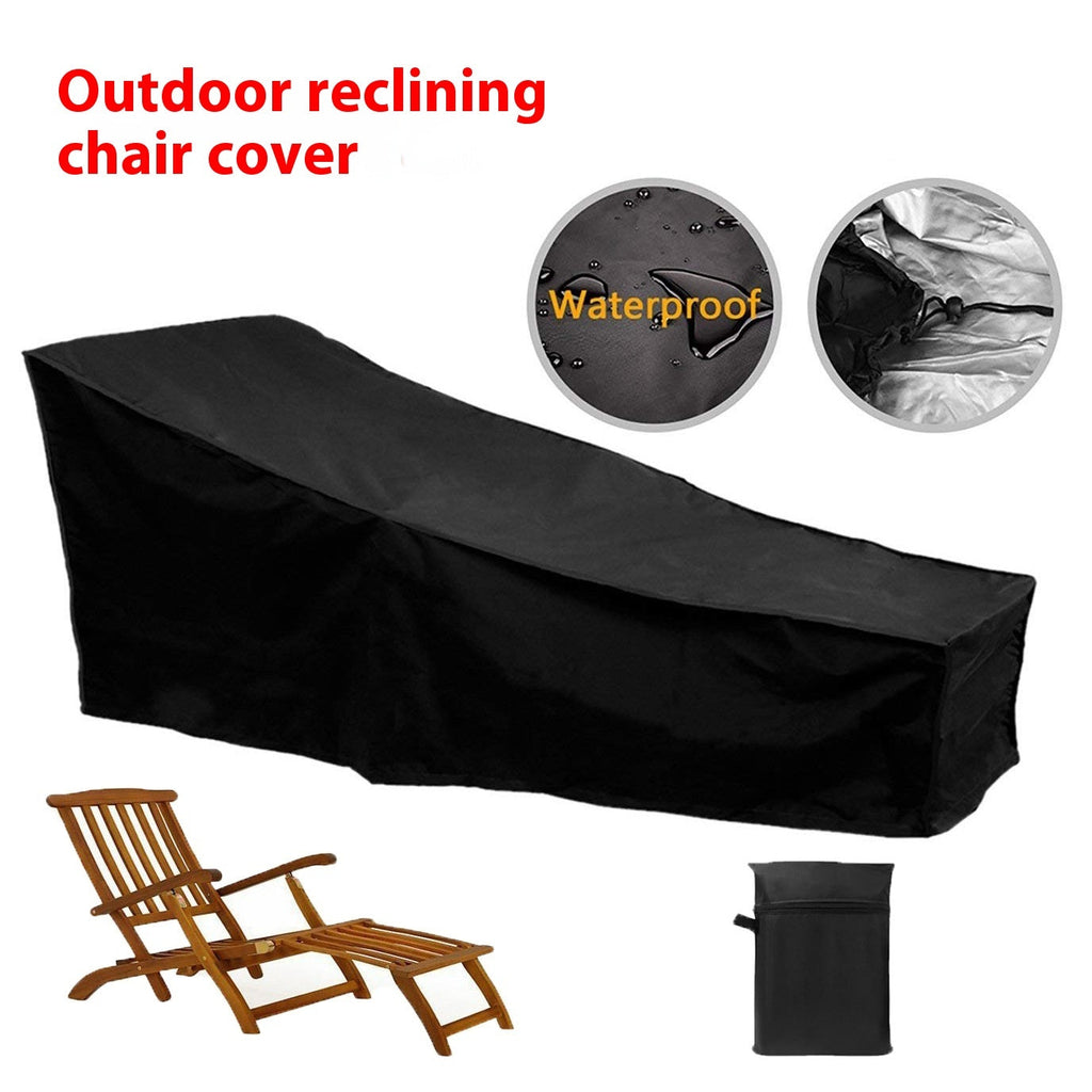 Outdoor Sun Waterproof Recliner Cover Garden Furniture Dustproof Cover