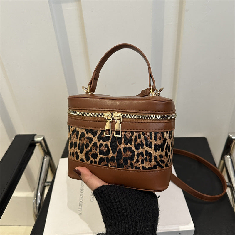 Ladies' Fashion Patchwork Single Shoulder Crossbody Small Square Bag