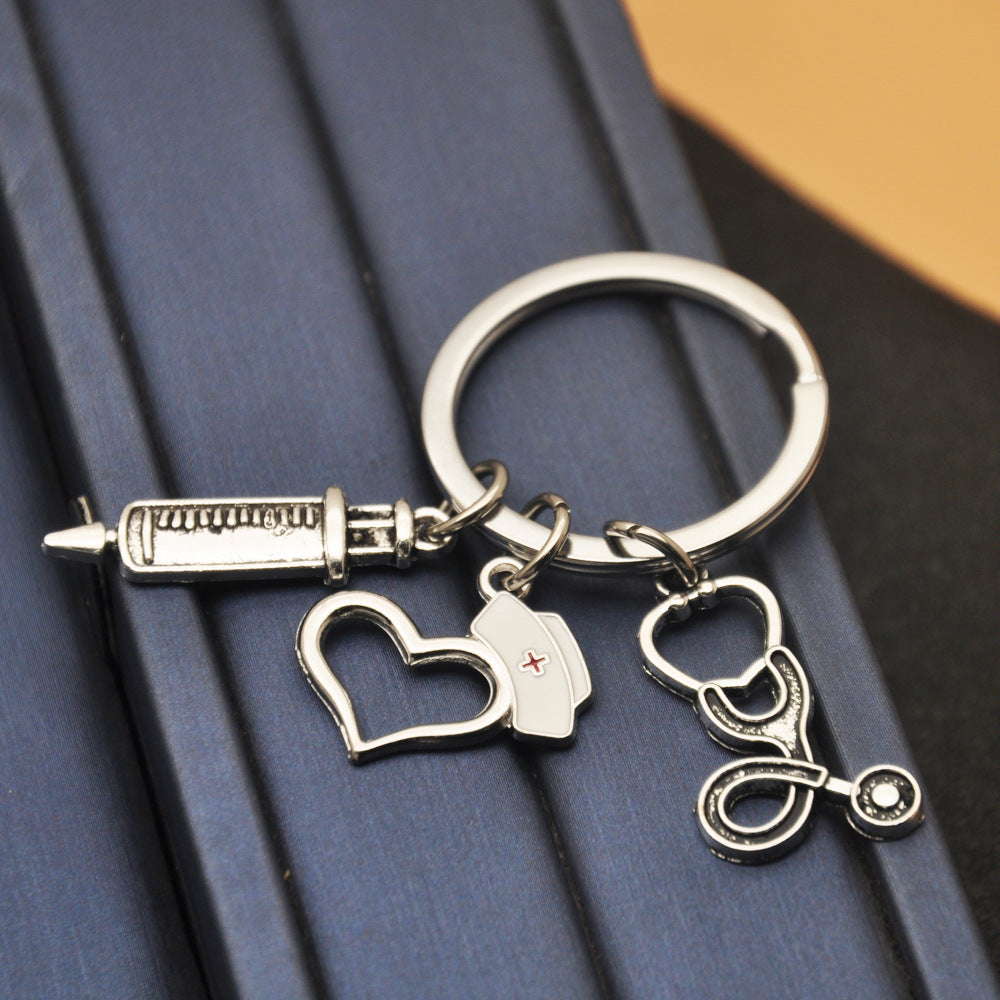 Nurse's Day Gift Stethoscope Keychain