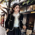Autumn And Winter French Small Fragrance Coat Women's Short Paragraph