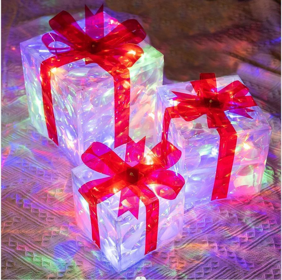 Luminous Christmas Gift Box