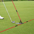 Golf Swing Trainer Portable Alignment Training Aid Multi-Function Practice Tool