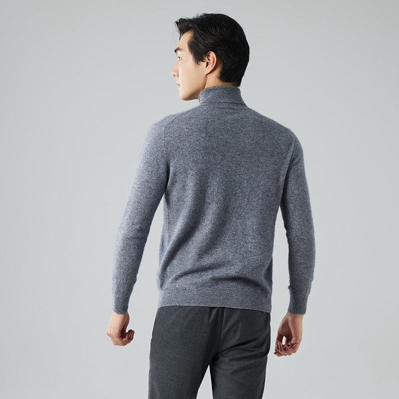 Men's Casual Knitted Base Layer Warm Loose Sweater
