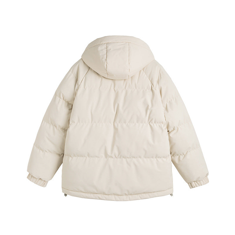 Winter Fake Two-piece Cotton-padded Coat For Men And Women Loose Cotton Jacket