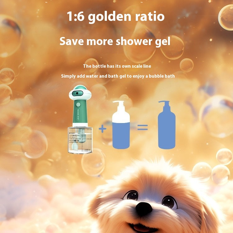 Smart Pet Bath Bubble Machine 400ML Second Generation