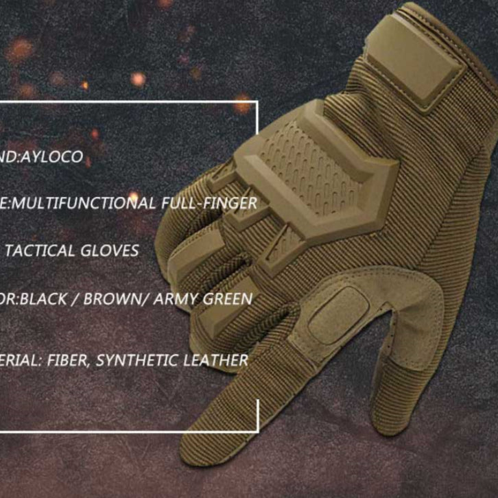Touch Screen Tactical Gloves Men Army Sports Military Special Forces Full
