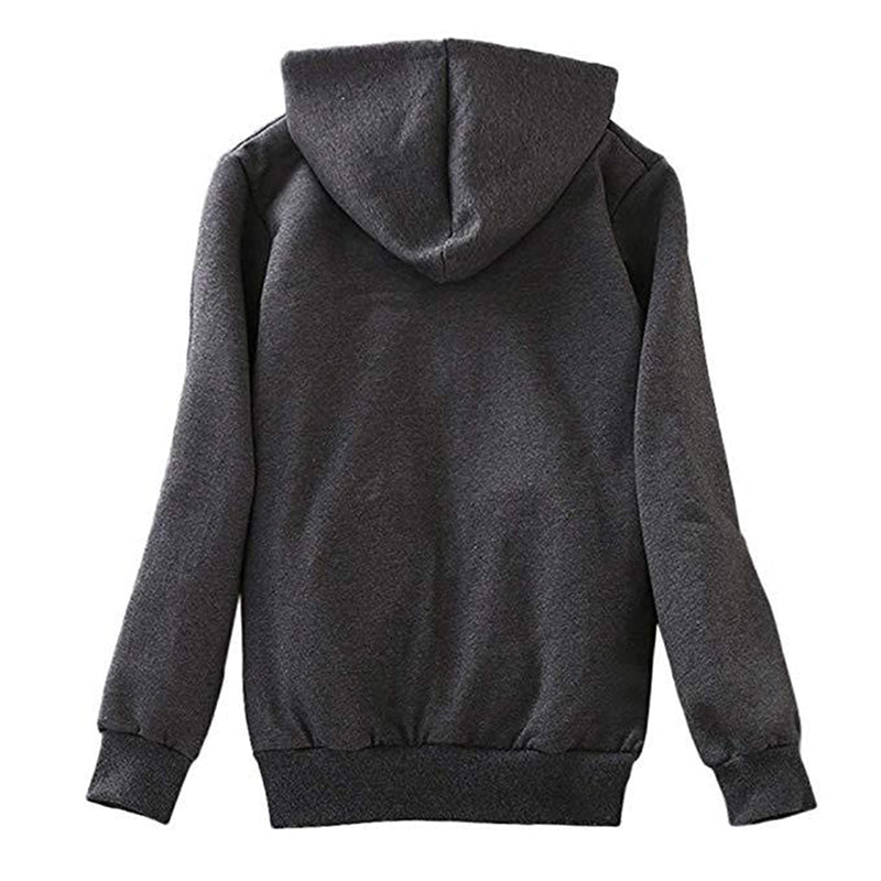Long-sleeved sweater plush coat