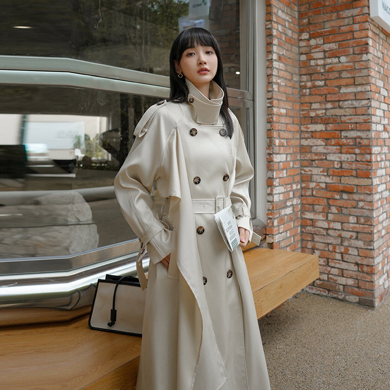 Women's Fashion High Sense Trench Coat