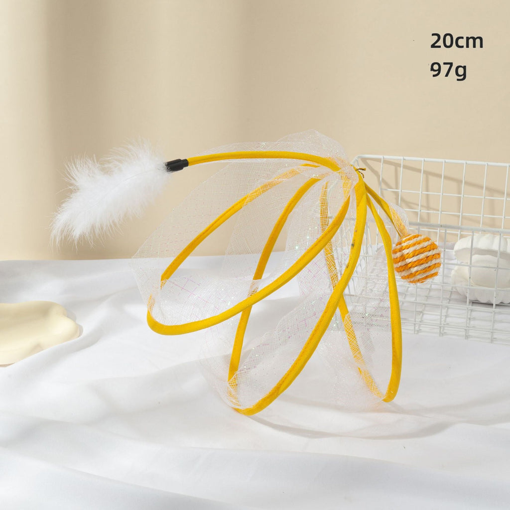Cat Tunnel Feather Mouse Transformational Durability