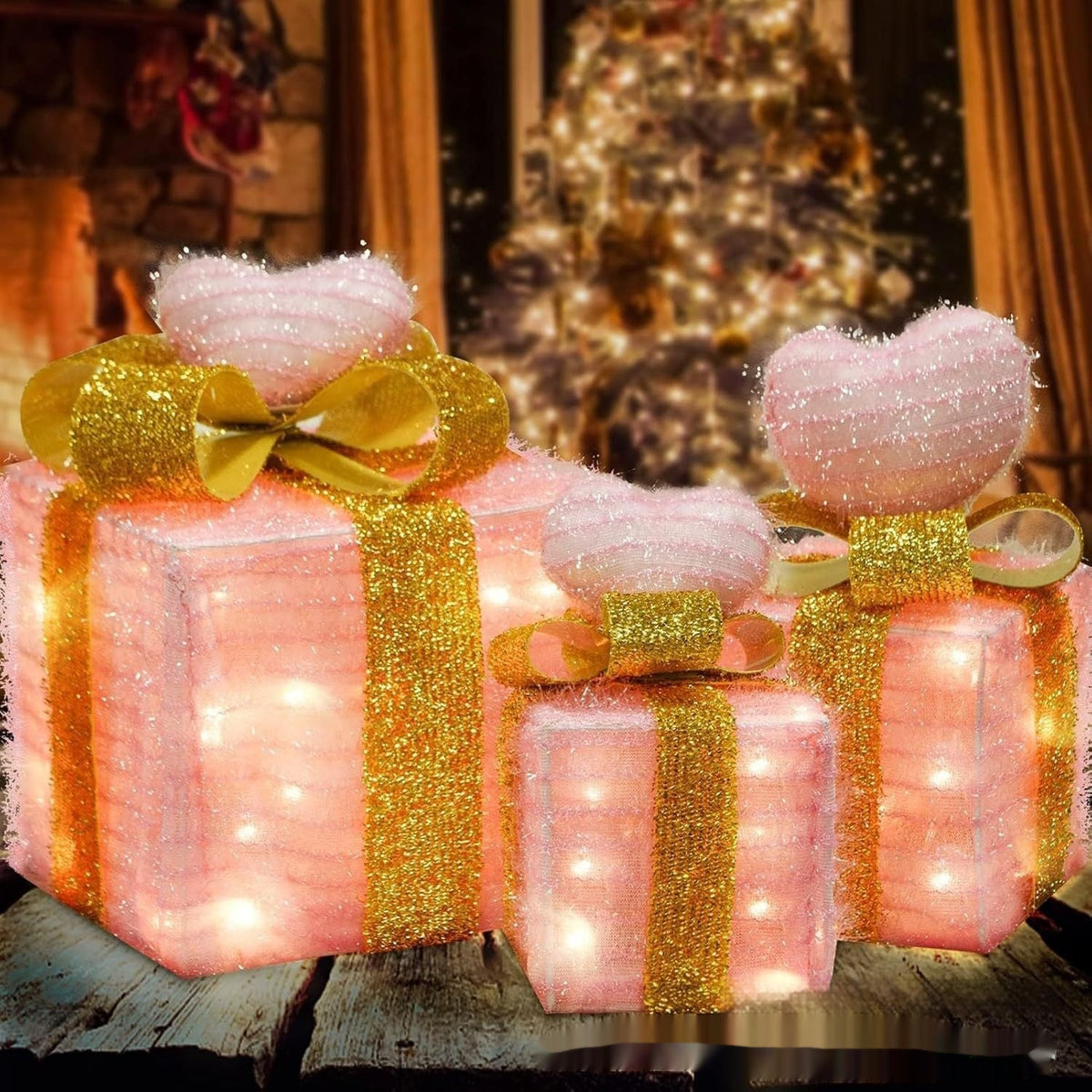 Valentine's Day Decoration Luminous Gift Box