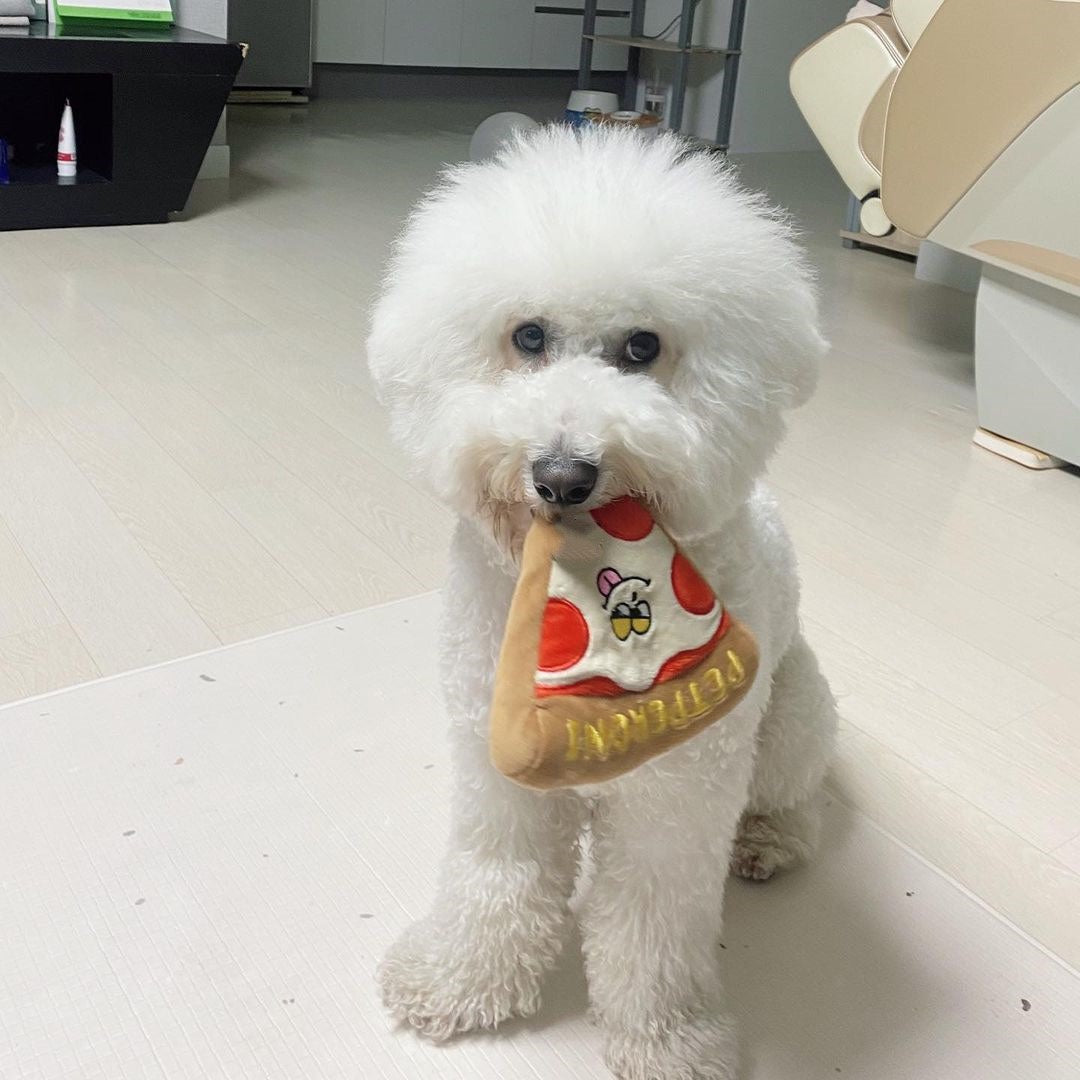 Pet Dog Pizza Sound Cute BB Call Sounding Toy