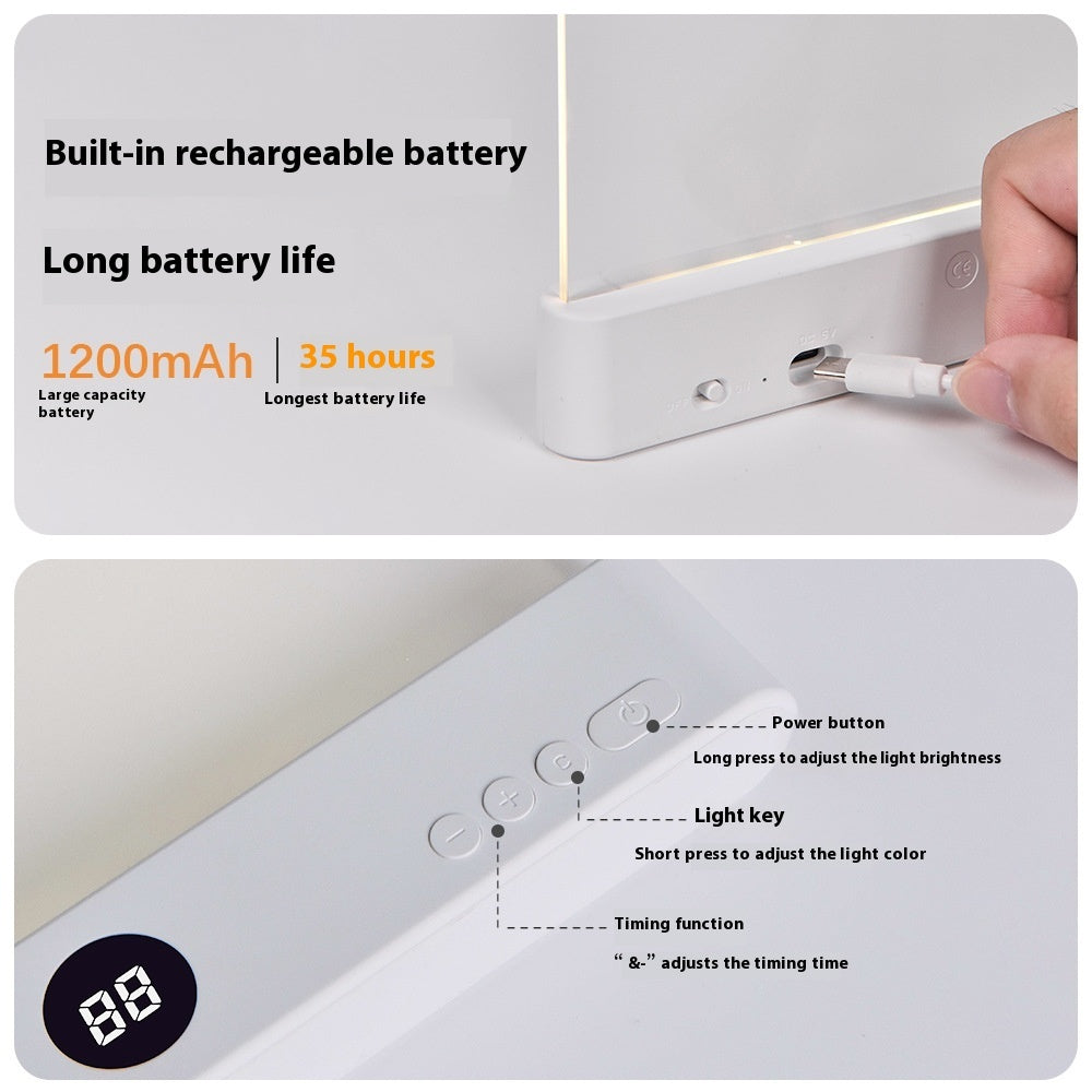 LED Tablet Reading Light Rechargeable