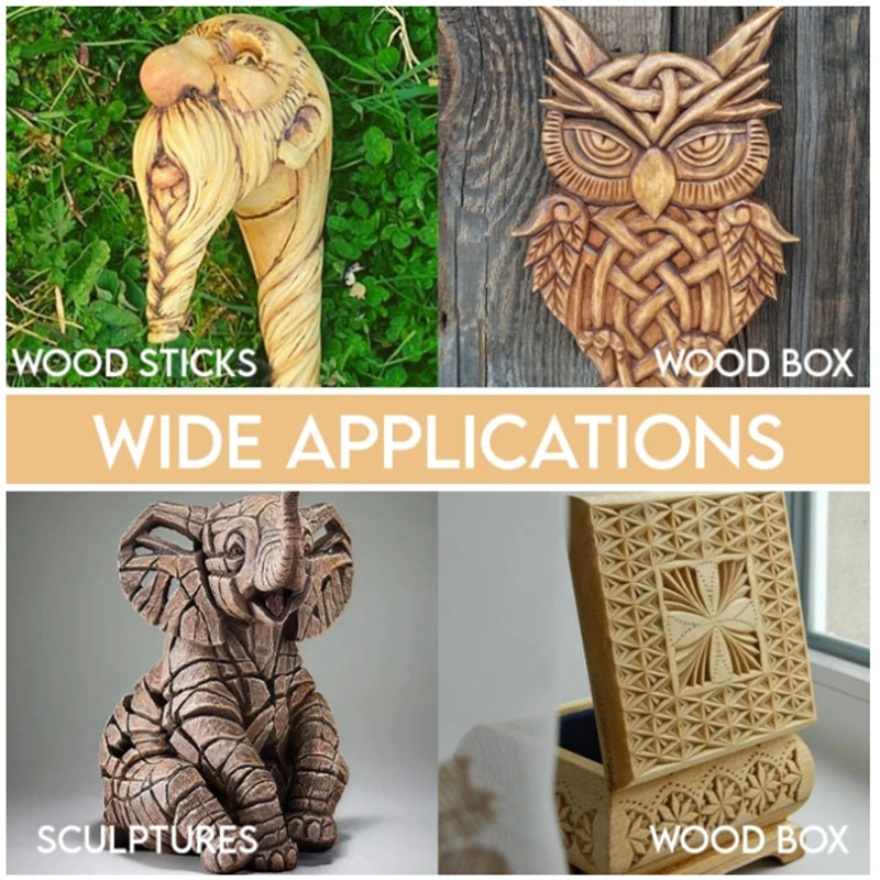 Woodworking carving knife