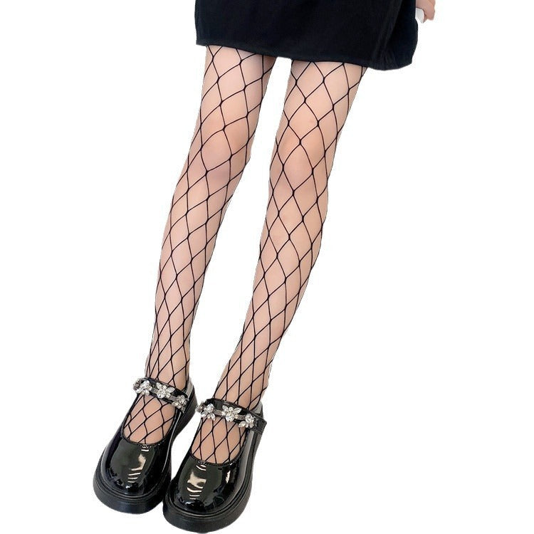 Summer Large Medium And Small Mesh Stockings Women
