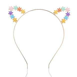 Europe and the United States new fashion CHRISTMAS headdress hair accessories splicing color MERRY CHRISTMAS CHRISTMAS hairband wholesale