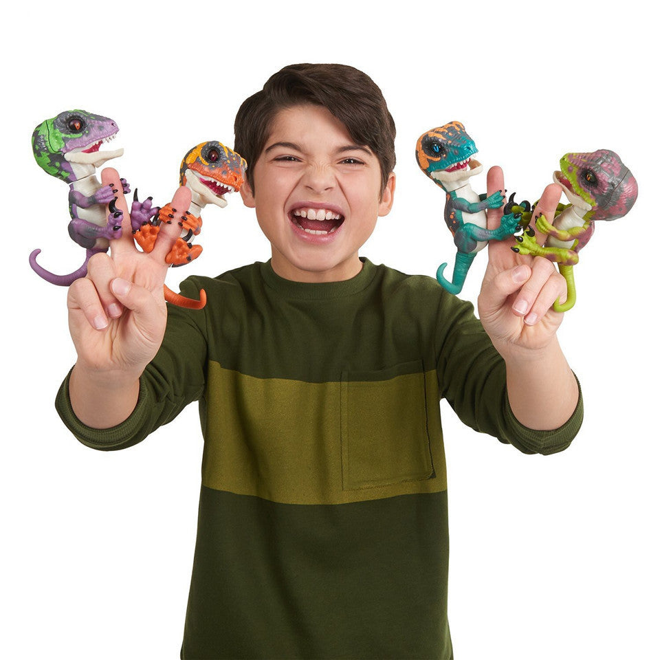 Finger dinosaur fingertips