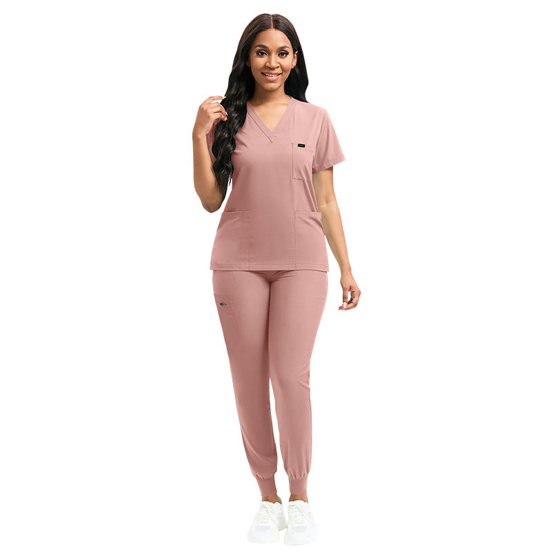 Pet Clinic Nurse Work Clothes Frosted Suit