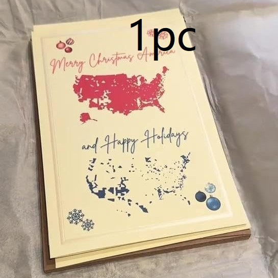 Merry Christmas American Card