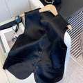 Ladies' Vest Sleeveless Fashion Casual All-matching