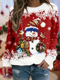 Women's Long-sleeve T-shirt With 3D Print
