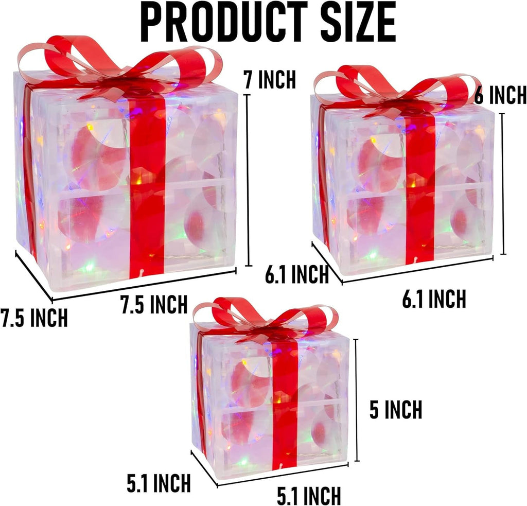 Luminous Christmas Gift Box