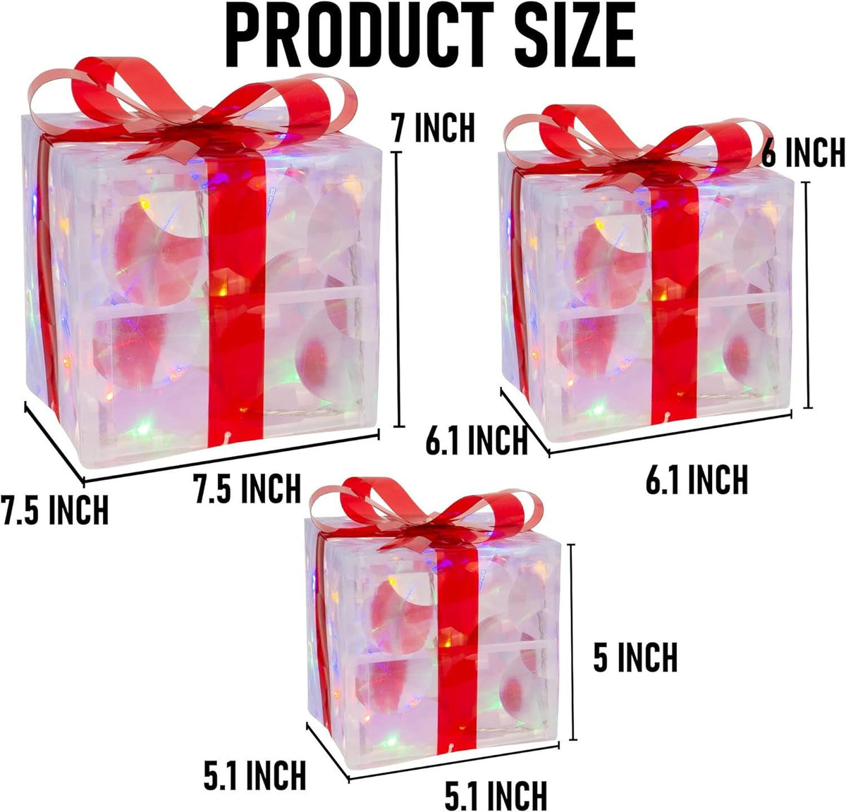 Luminous Christmas Gift Box
