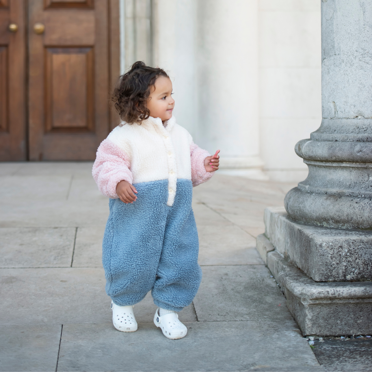 Flossie Fleece Romper