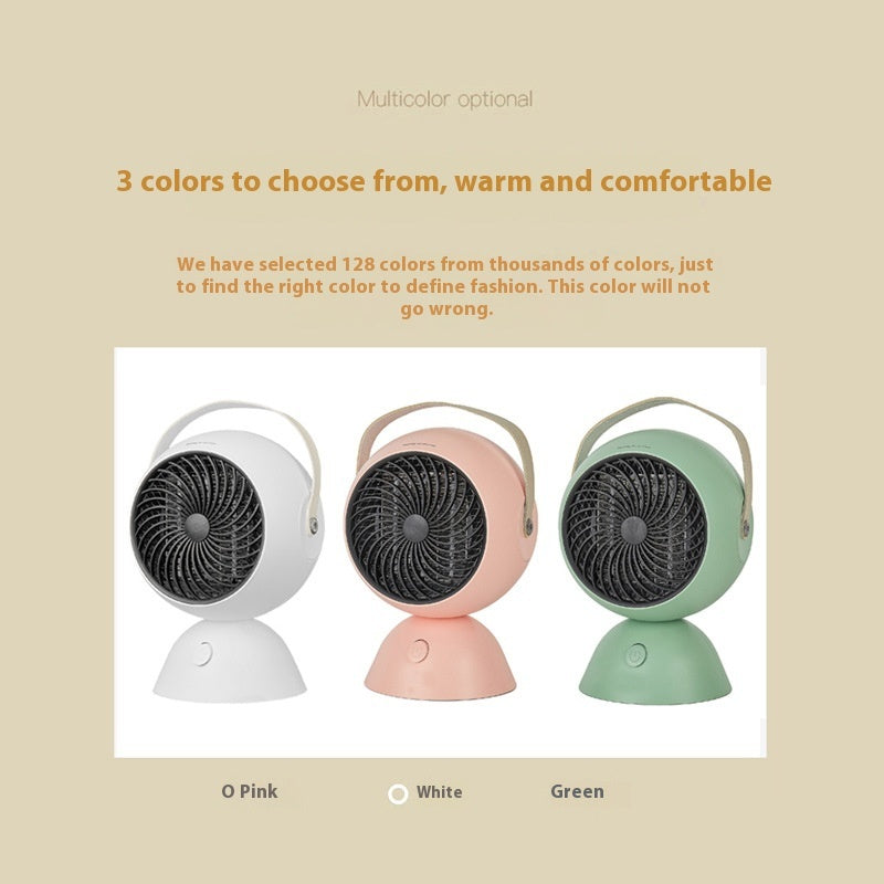 Desktop Mini Fan Bedroom Heating Household Electric Heater