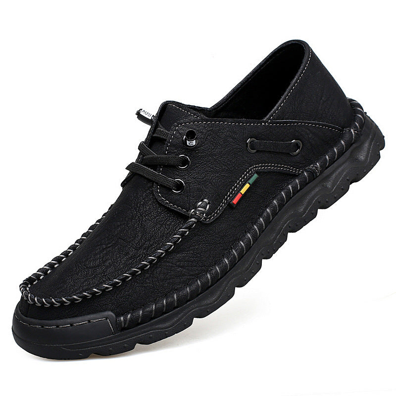 Men's Leather Shoes Genuine Leather Fashion Business Casual Shoes