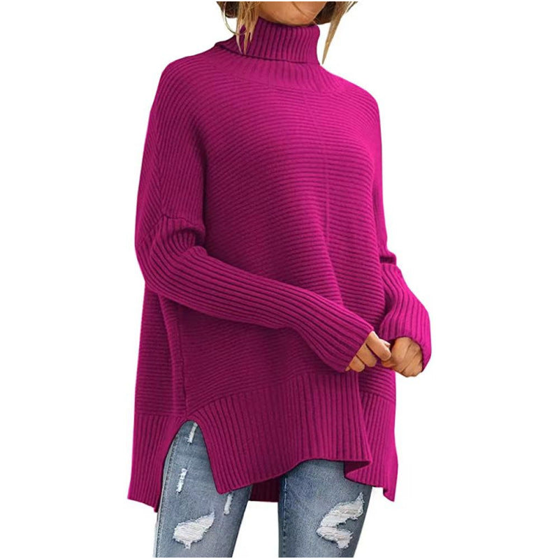 Lazy Wind Bat Sleeve Loose Pullover Sweater