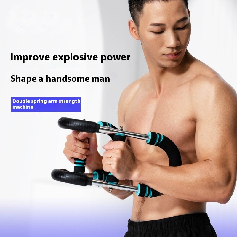 Multi-functional U-shaped Arm Strengthener Chest Trainer Adjustable Forearm Strength Exerciser Home Gym Equipment Bodybuilding