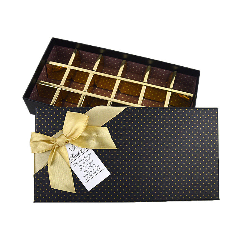 18 Grid Chocolate Gift Box Creative Valentine's Day Candy Tiandigai In Stock Wholesale