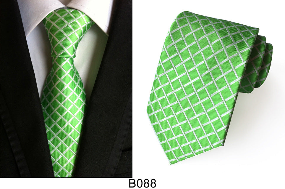 Manufacturers wholesale tie polyester jacquard tie men's casual formal wear professional business tie in stock supply